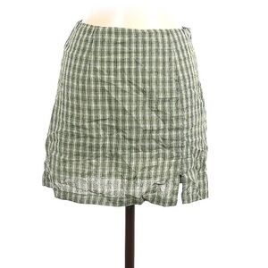 Princess Polly plaid mini skirt
